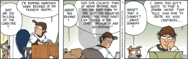 Get Fuzzy on Monday February 2, 2009 Comic Strip