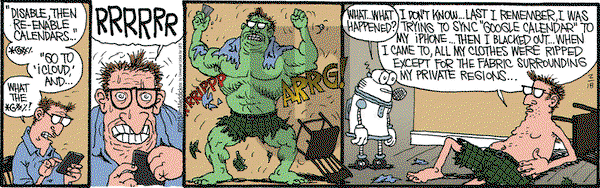 Monty on Wednesday February 18, 2015 Comic Strip