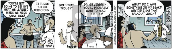 Alley Oop on Tuesday October 15, 2019 Comic Strip