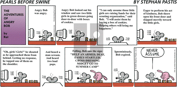 Pearls Before Swine on Sunday October 15, 2006 Comic Strip