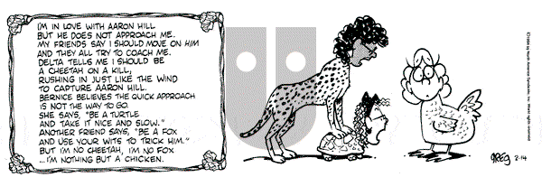 Luann on Monday February 14, 1994 Comic Strip