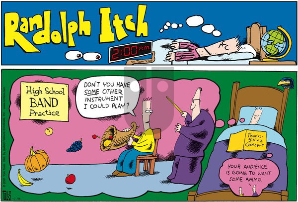 Randolph Itch, 2 a.m. - Sunday August 20, 2017 Comic Strip