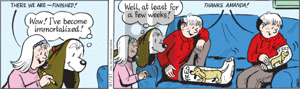 Fred Basset on Monday January 31, 2011 Comic Strip