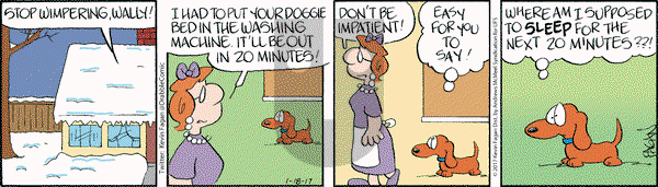Drabble on Wednesday January 18, 2017 Comic Strip