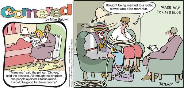 Cornered on Sunday February 8, 2009 Comic Strip