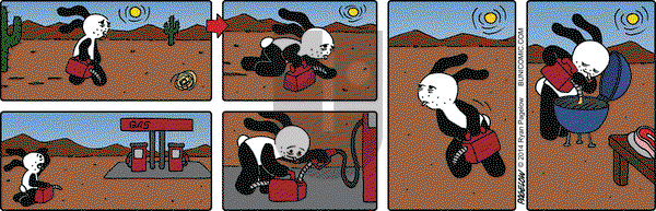 Buni on Friday July 18, 2014 Comic Strip
