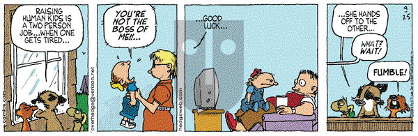 Over the Hedge on Thursday October 12, 2006 Comic Strip