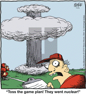 In the Bleachers - Wednesday October 13, 2010 Comic Strip