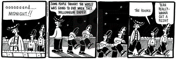 Overboard - Friday December 31, 1999 Comic Strip