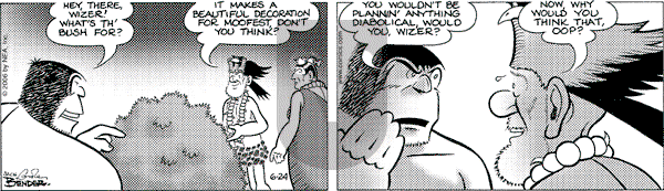 Alley Oop on Saturday June 24, 2006 Comic Strip