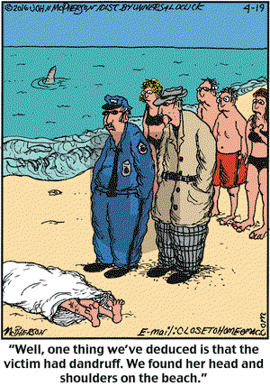 Close to Home on Tuesday April 19, 2016 Comic Strip