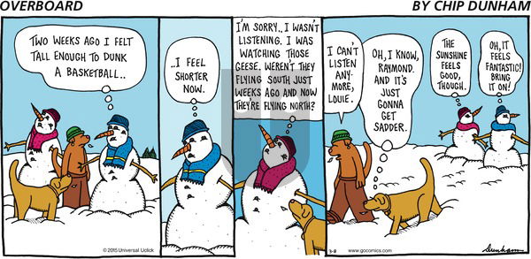Overboard on Sunday March 8, 2015 Comic Strip