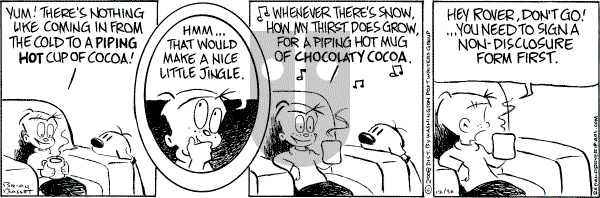 Red and Rover on Thursday January 29, 2009 Comic Strip