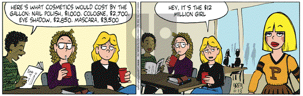 Luann on Wednesday January 21, 2004 Comic Strip