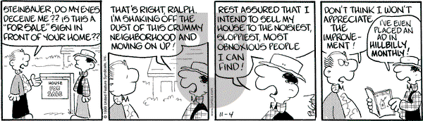 Drabble on Thursday November 4, 1999 Comic Strip