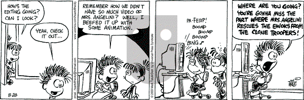 Heart of the City on Sunday September 21, 2003 Comic Strip