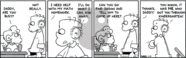 FoxTrot - Thursday February 10, 2005 Comic Strip