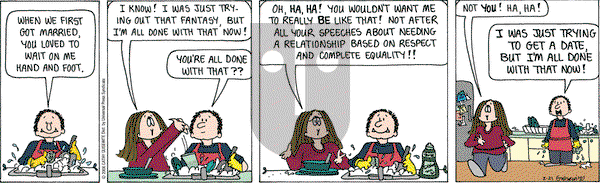 Cathy Classics on Tuesday February 21, 2006 Comic Strip