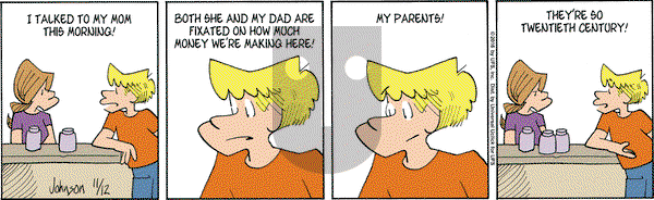 Arlo and Janis on Saturday November 12, 2016 Comic Strip