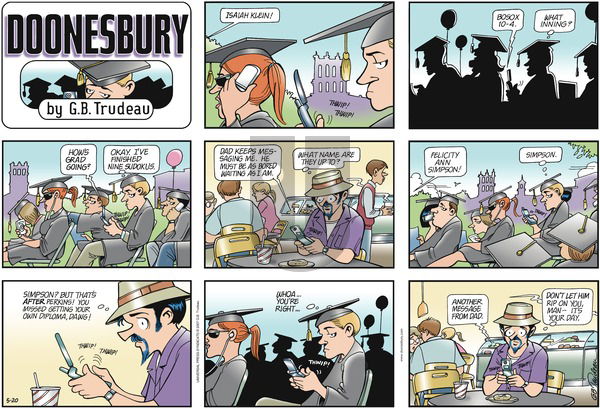 Doonesbury on Sunday May 20, 2007 Comic Strip
