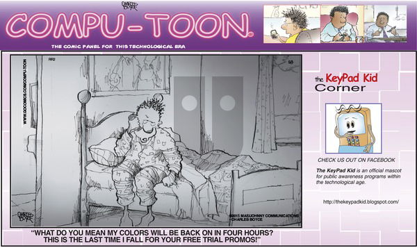 Compu-toon on Sunday May 3, 2015 Comic Strip