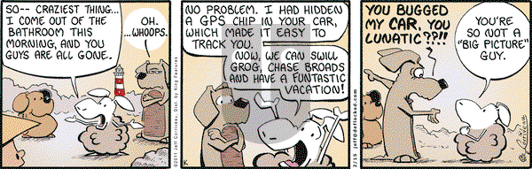 DeFlocked on Tuesday February 15, 2011 Comic Strip