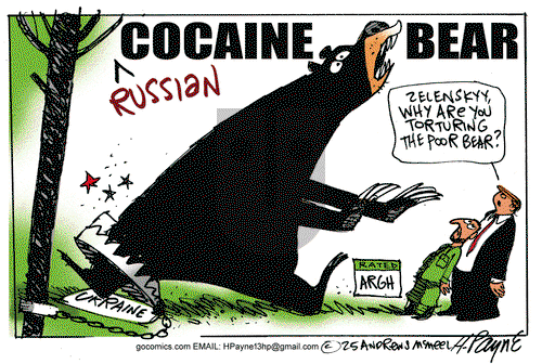 Henry Payne on Tuesday February 25, 2025 Comic Strip