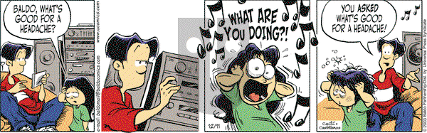 Baldo on Thursday December 11, 2003 Comic Strip