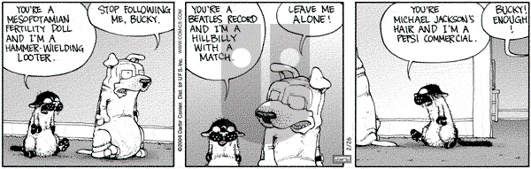 Get Fuzzy on Thursday February 26, 2004 Comic Strip