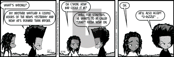 The Boondocks on Friday December 17, 2010 Comic Strip