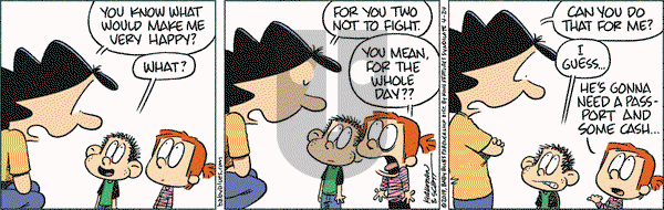 Baby Blues on Wednesday April 24, 2019 Comic Strip