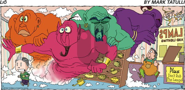 Lio on Sunday August 6, 2006 Comic Strip