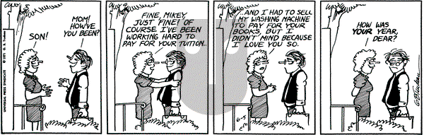 Doonesbury on Saturday June 5, 1971 Comic Strip