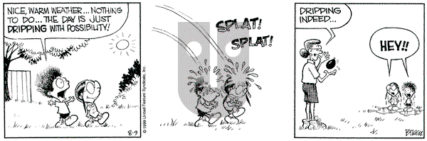 Grand Avenue on Monday August 9, 1999 Comic Strip