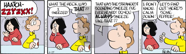 Drabble on Monday April 27, 2009 Comic Strip