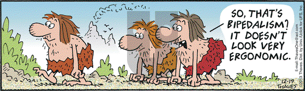 Frank and Ernest on Thursday December 19, 2013 Comic Strip
