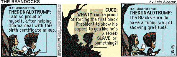 La Cucaracha on Friday May 13, 2011 Comic Strip