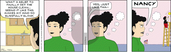 Nancy on Tuesday December 8, 2020 Comic Strip