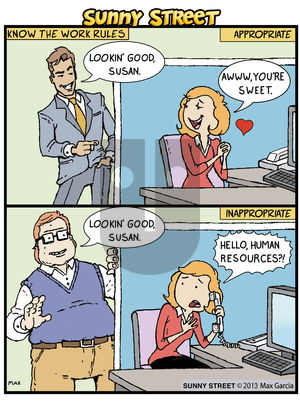 Sunny Street on Monday September 16, 2013 Comic Strip