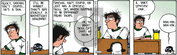 Get Fuzzy on Friday June 1, 2012 Comic Strip