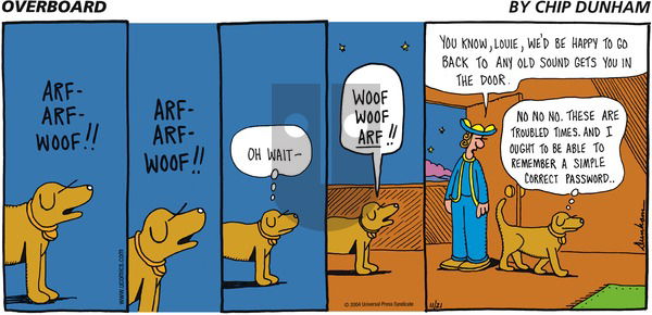 Overboard on Sunday November 21, 2004 Comic Strip