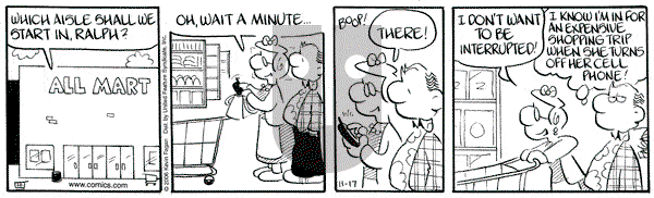 Drabble - Friday November 17, 2006 Comic Strip