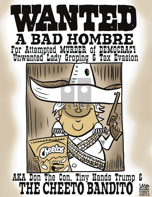 Lalo Alcaraz on Friday October 21, 2016 Comic Strip