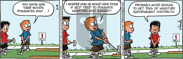 Cleats on Tuesday August 28, 2007 Comic Strip