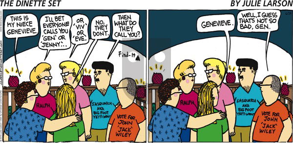 The Dinette Set on Wednesday April 9, 2025 Comic Strip