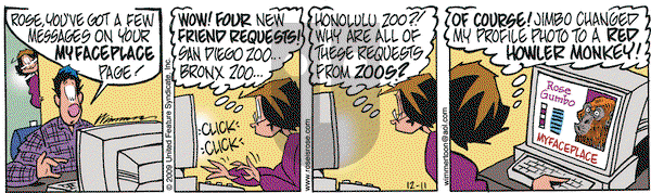 Rose is Rose on Friday December 11, 2009 Comic Strip