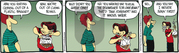 The Buckets on Tuesday July 24, 2018 Comic Strip