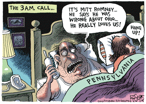 Rob Rogers on Monday November 5, 2012 Comic Strip