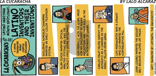 La Cucaracha on Sunday September 30, 2012 Comic Strip