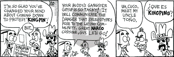 La Cucaracha on Monday February 24, 2003 Comic Strip